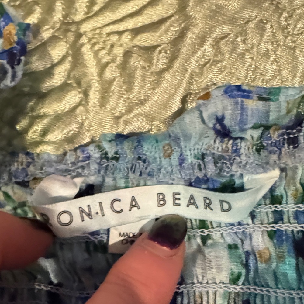 Veronica Beard Multicolor Patterned Camisole - image 2